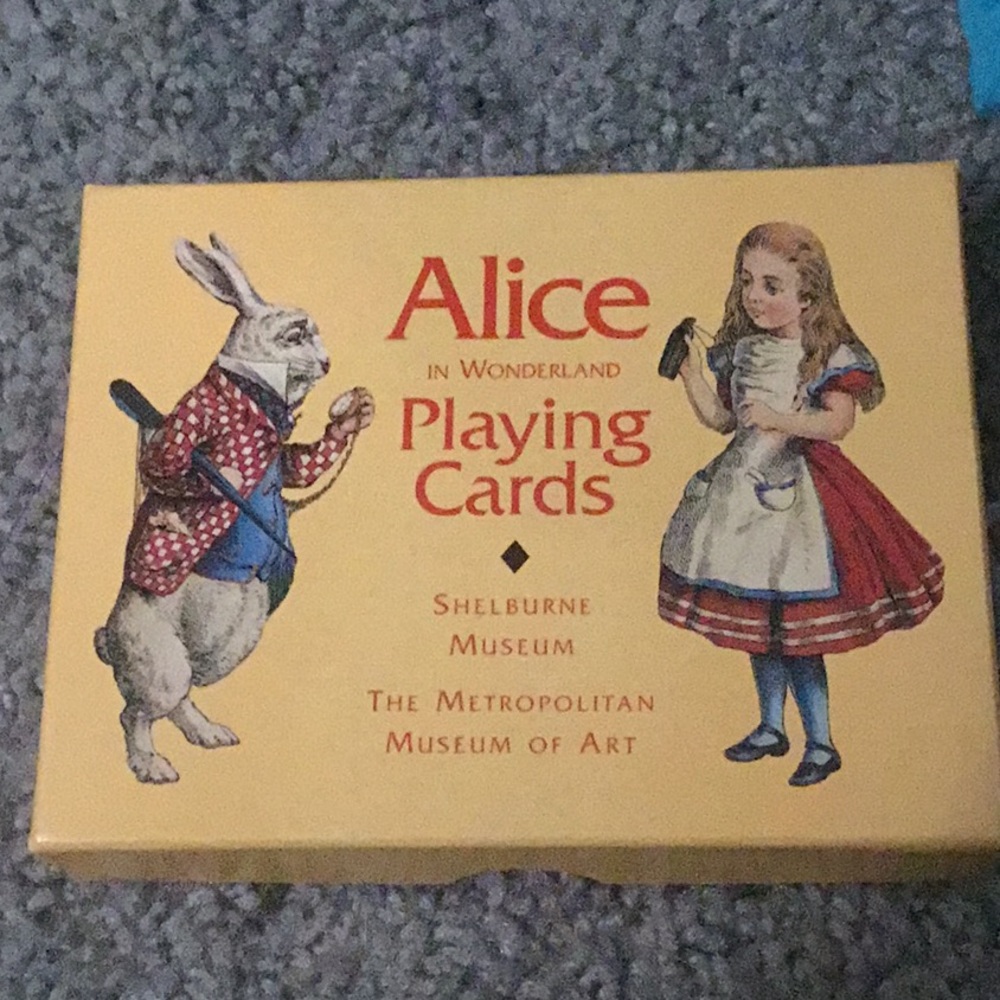 Alice and Wonderland Playing Cards